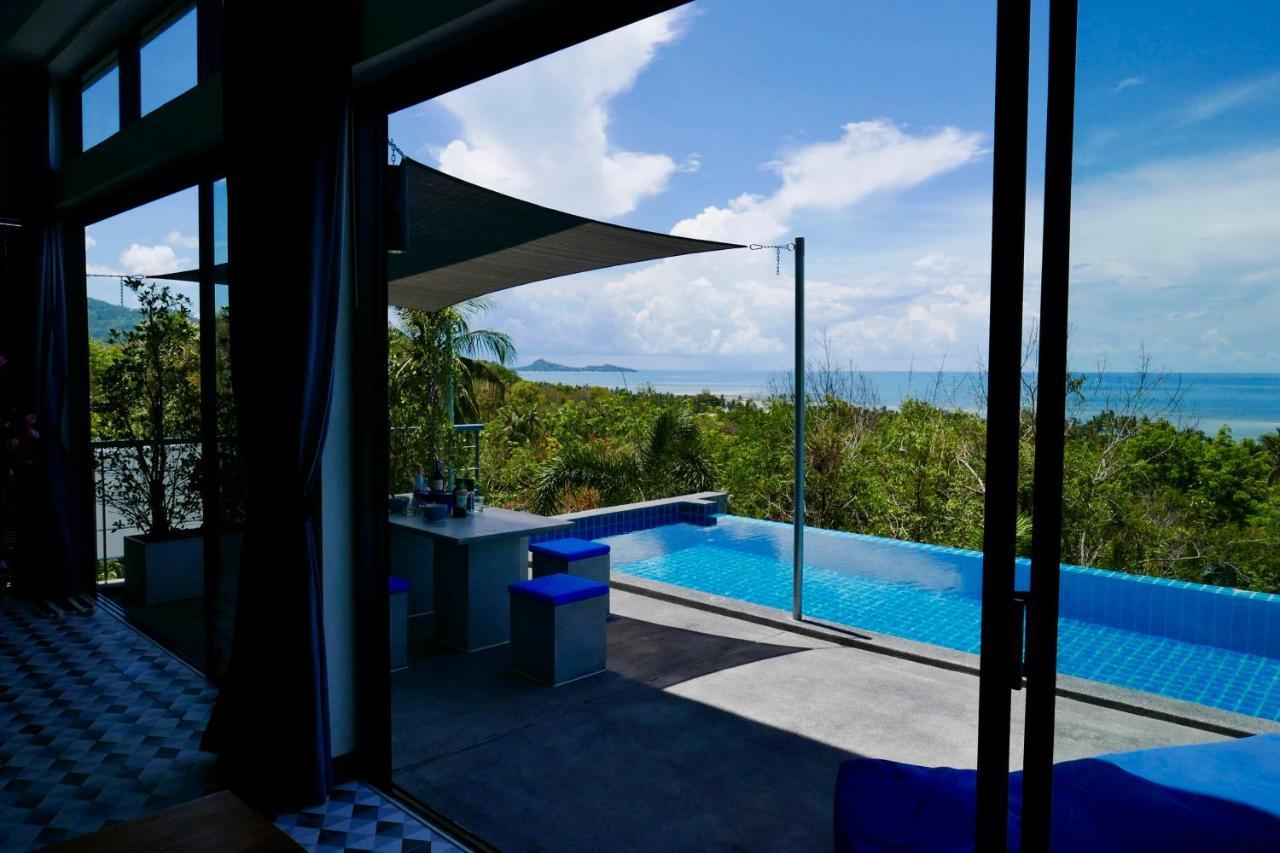Ko Samui Seaview Pool Villa Seren With Car Laem Set Beach Exterior foto