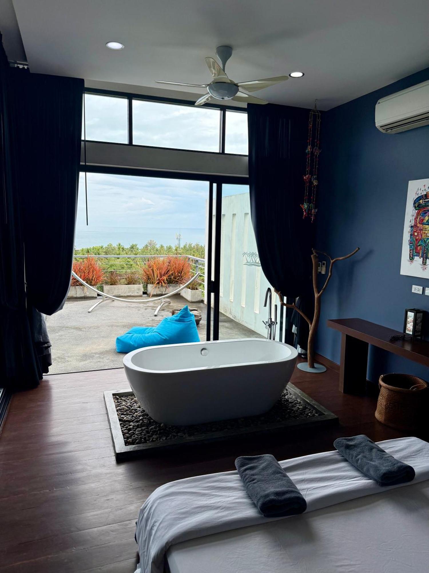Ko Samui Seaview Pool Villa Seren With Car Laem Set Beach Exterior foto