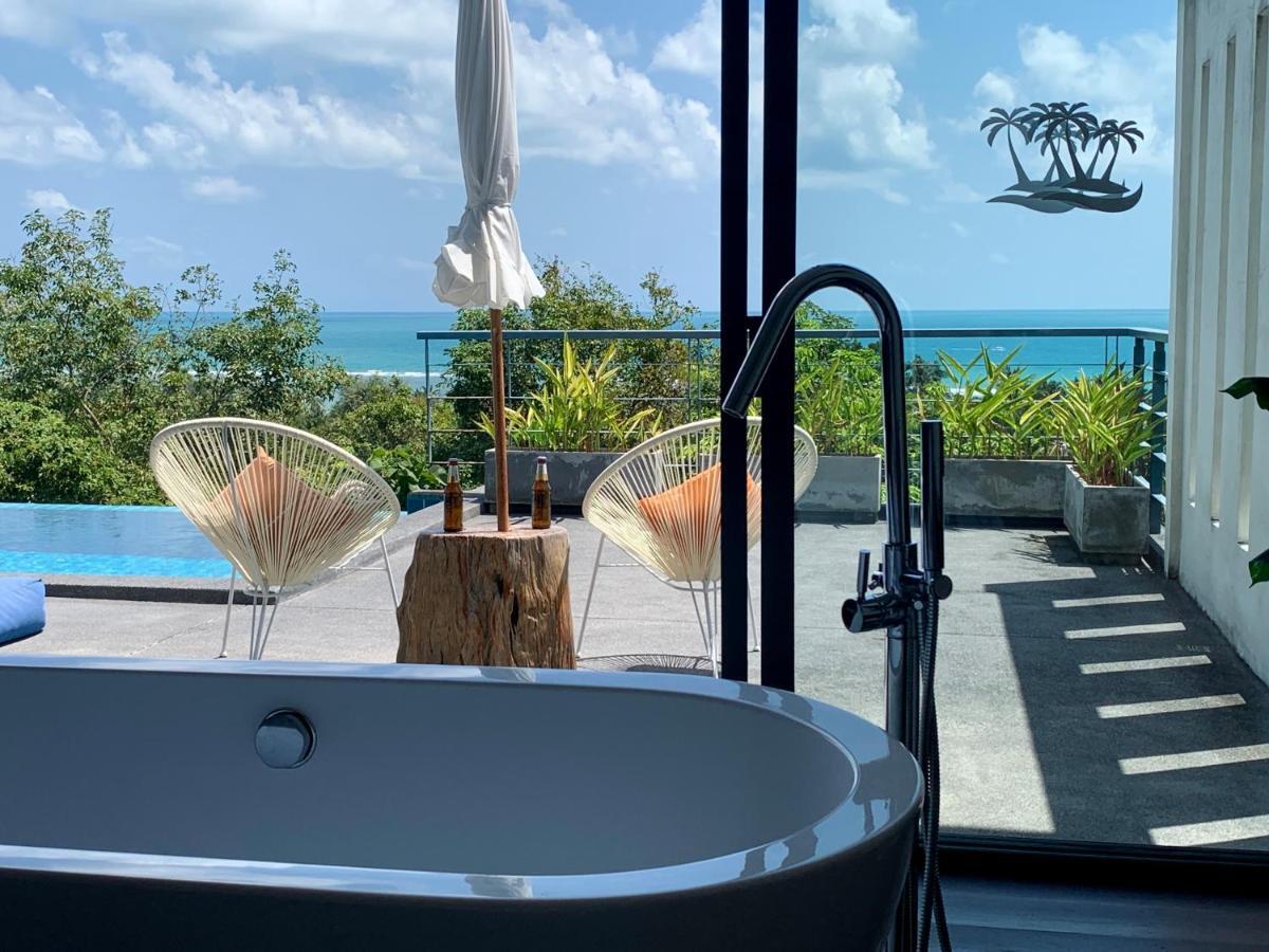 Ko Samui Seaview Pool Villa Seren With Car Laem Set Beach Exterior foto